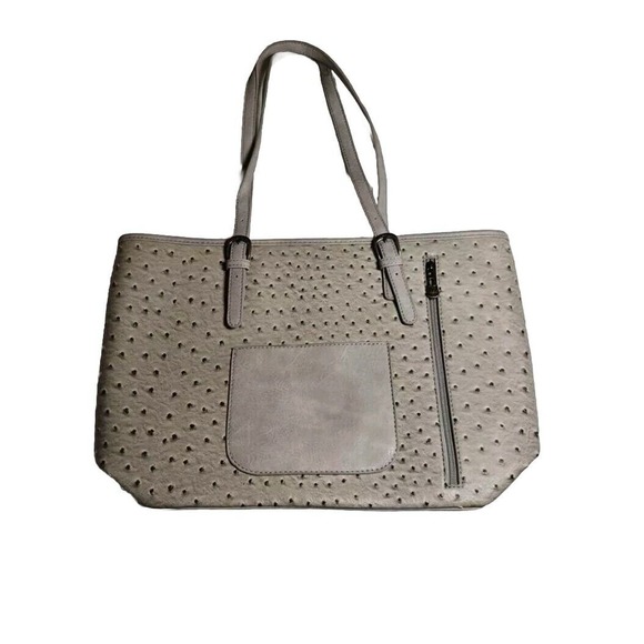 MONTANA WEST SELECT Concealed Carry Ostrich Print Tote Handbag Purse EUC - Picture 2 of 6